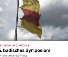 Zu Gast beim 5. badisches Symposium am 3. April 2021 