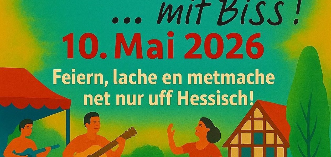 Mundart mit Biss! Festival am 10. Mai 2026 in Eschenburg