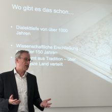 Zwei neue Mitglieder: Forschungszentrum Deutscher Sprachatlas und Stadt Münzenberg